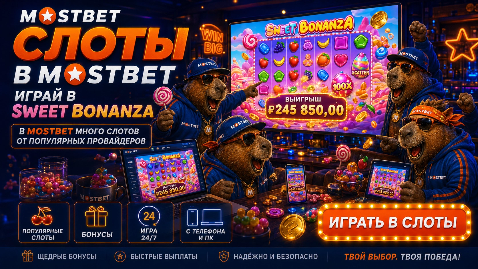 мостбет слоты 2